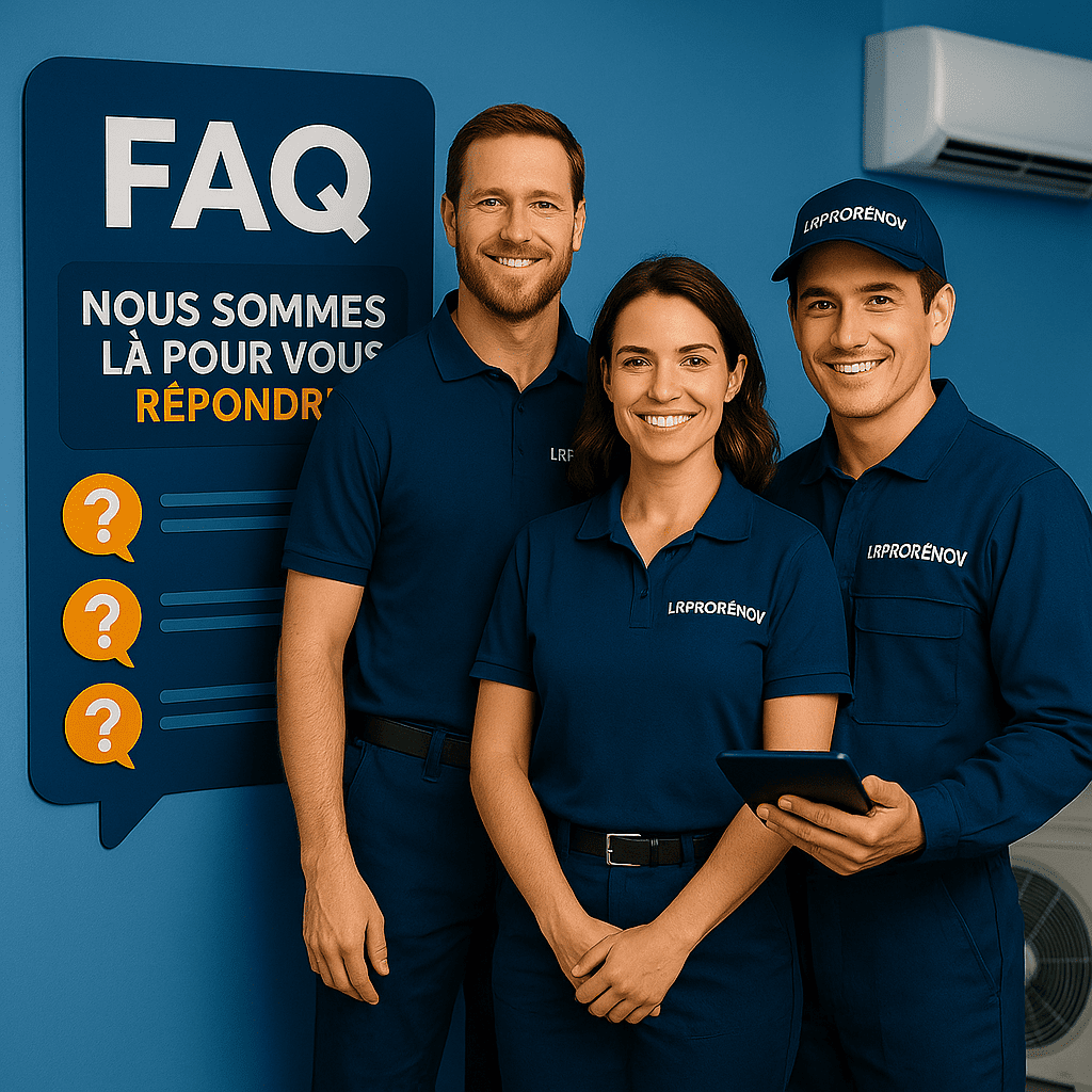 Questions fréquentes sur l'installation de pompe à chaleur
